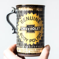 Chevy Oil Can 12oz Mug | Black