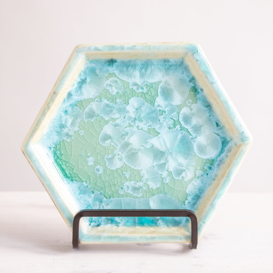 Hexagon Tray | Seafoam