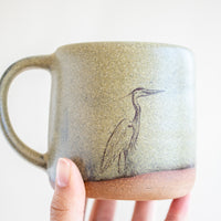 Heron Mug | Moss