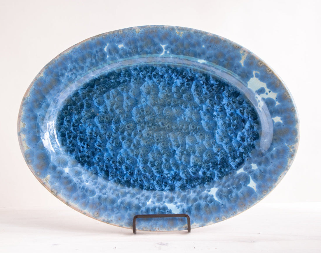 Oval Tray | Mystery Blue