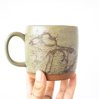 Michigan Map Mug | Moss