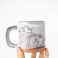 Michigan Map Mug | Grey