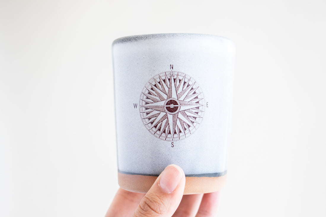 Compass Tumbler | Grey