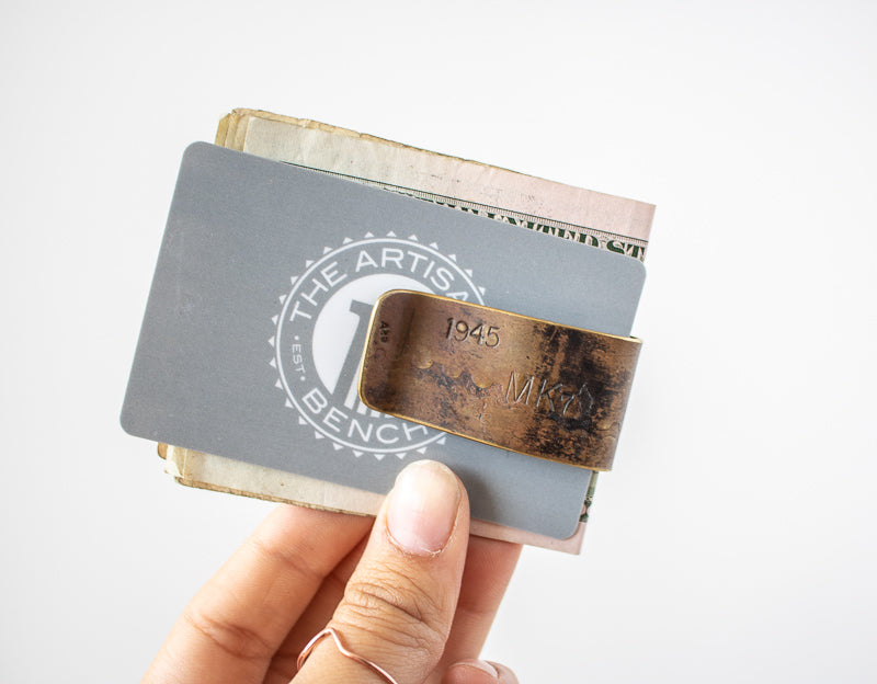 WWII Shell Casing Money Clip