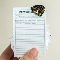 Hamilton Sheet Music Book Page Ornament