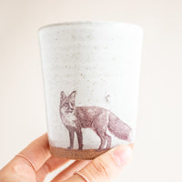 Fox Tumbler | Cream