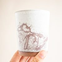 Michigan Map Tumbler | Cream