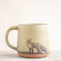 Fox Mug | Moss
