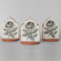 Rose Altar | Black & White | Small