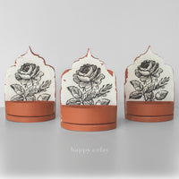 Rose Altar | Black & White | Small