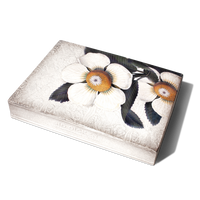 White Blossoms T487 (Retired) | Sid Dickens Memory Block