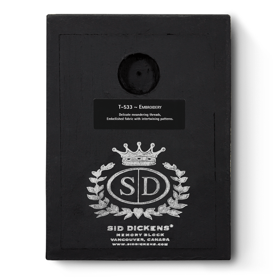 Embroidery T533 (Retired) | Sid Dickens Memory Block