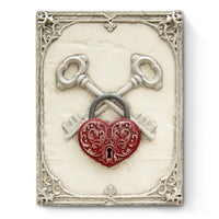 Heart Lock T586 | Sid Dickens Memory Block