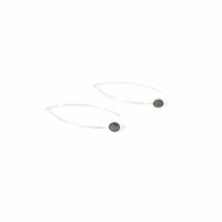 Slate Hoop Earrings