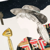Western Songbird Twilight | Archival Print
