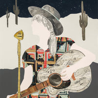 Western Songbird Twilight | Archival Print