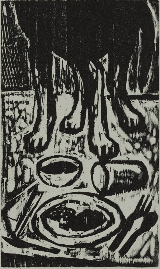 Bad Dog 8x10 | Woodblock Print