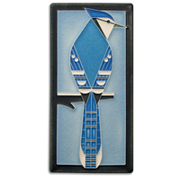Motawi Blue Jay - 4x8 - Artisan's Bench