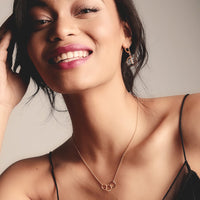 Cartwheel Necklace | Gold