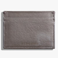 Five-Pocket Card Case | Gunmetal - Artisan's Bench