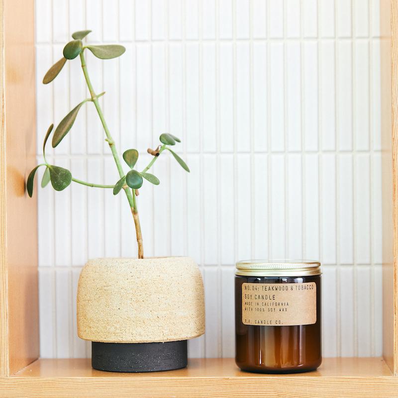 pf candle co teakwood and tobacco Teakwood & Tobacco Candle