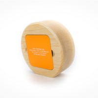 Desk Clock | Tangerine