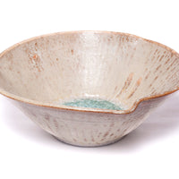 Medium 3 Pinch Glass Bowl
