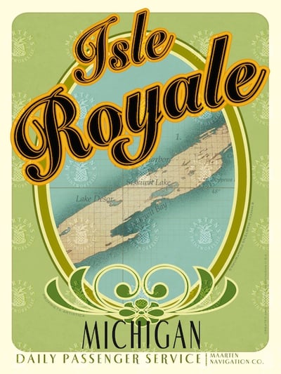 Isle Royale Print | 11x14