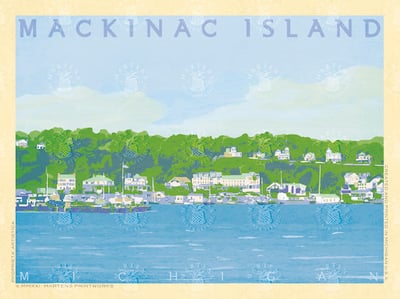 Mackinac Island Print | 11x14