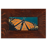 Motawi Monarch in Turquoise - 4x8 - Artisan's Bench
