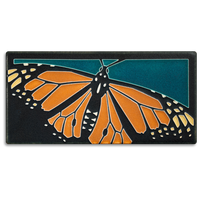 Motawi Monarch in Turquoise - 4x8 - Artisan's Bench