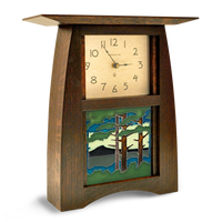 Motawi Pine Landscape Summer Mountain - 6x6 - Artisan's Bench