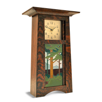Motawi Spring Pine Landscape Vertical - 4x8 - Artisan's Bench