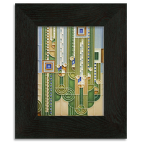 6x8 Frame for Motawi Tile | Ebony