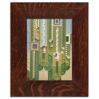 6x8 Frame for Motawi Tile | Nutmeg