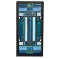 Motawi Skylight in Turquoise - 4x8 - Artisan's Bench