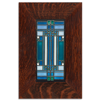 Motawi Skylight in Turquoise - 4x8 - Artisan's Bench