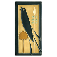 Motawi Songbird (Facing Left) in Golden - 4x8 - Artisan's Bench