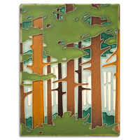 Motawi Woodland Spring - 6x8 - Artisan's Bench