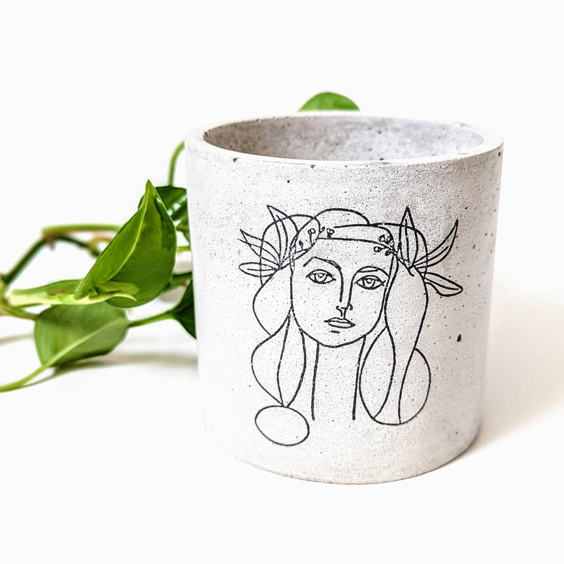 Picasso War & Peace Concrete Planter