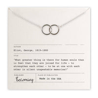 Joined for Life Necklace | Silver