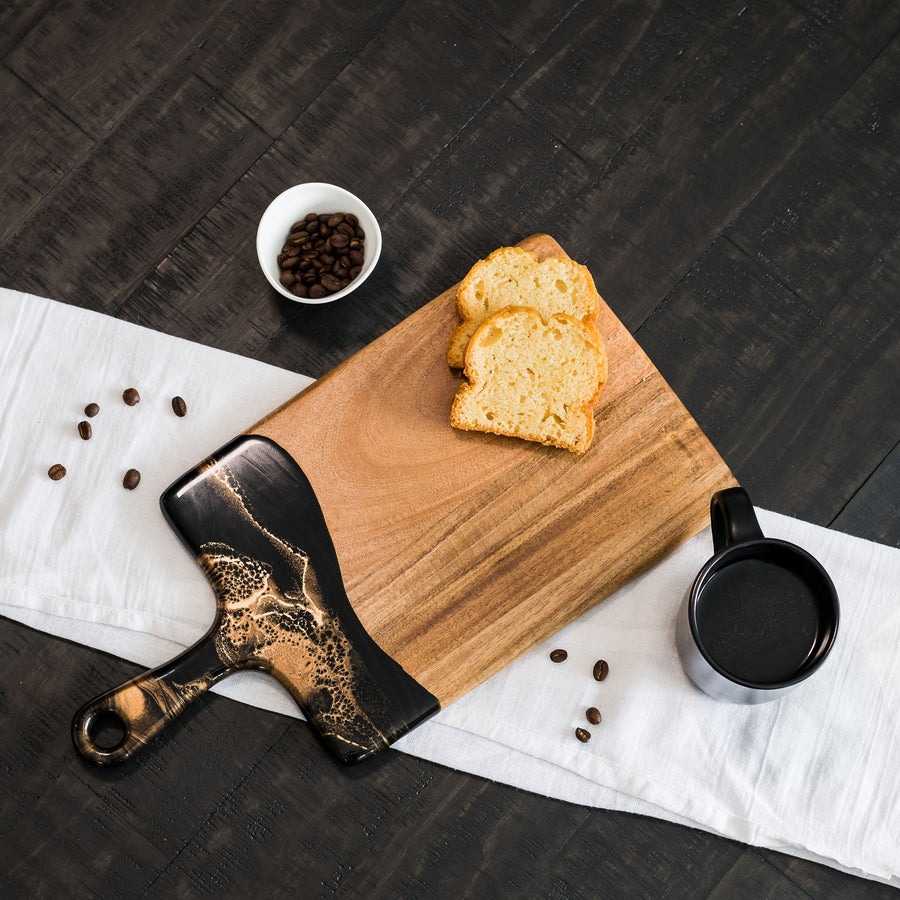 Medium Cheeseboard 8x16 | Black Ember