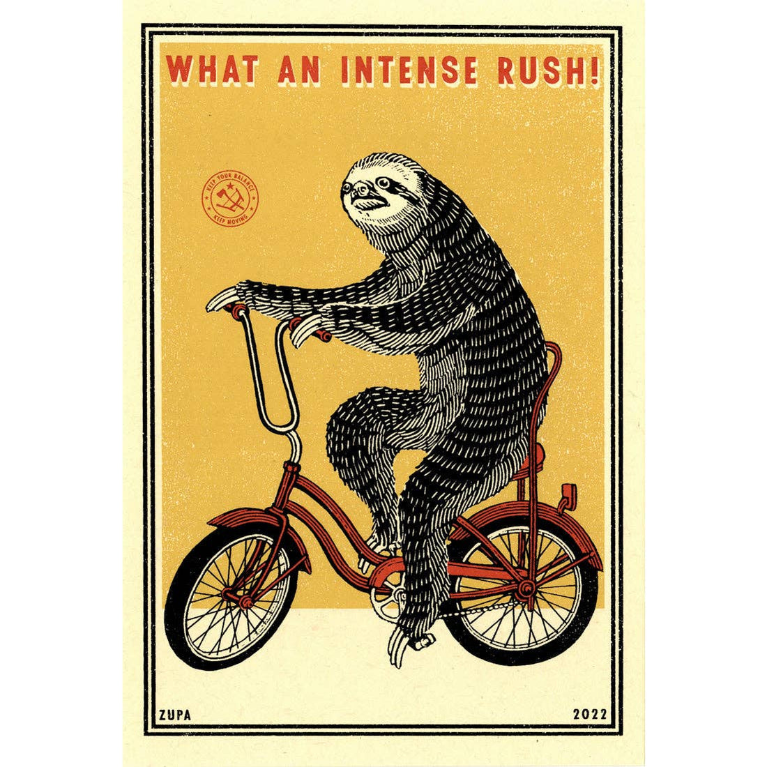 Intense Rush Print