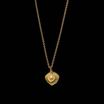 Eucalyptus Round Leaf Dainty Necklace
