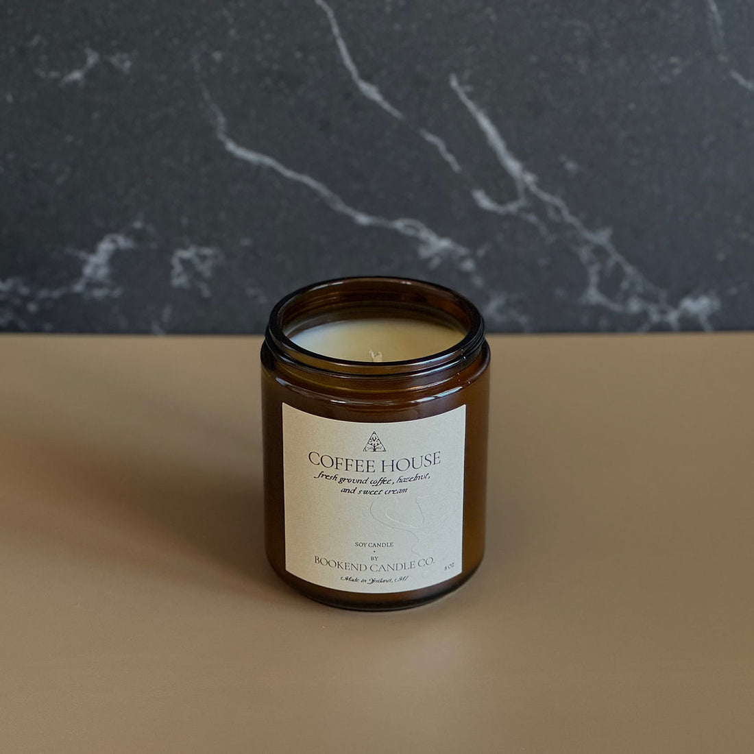 Coffee House Soy Candle | 8oz