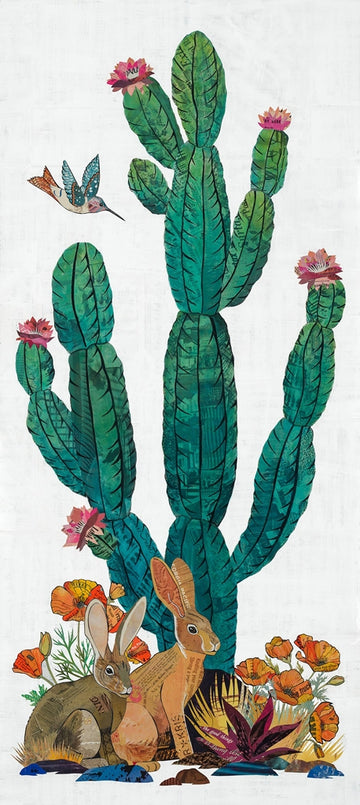 Cactus Country (Jackrabbits) | Archival Print
