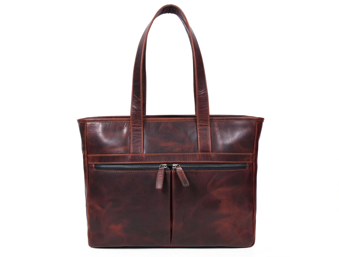 Manhattan Leather Tote