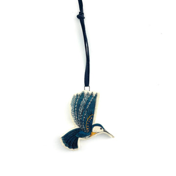 Hummingbird Ceramic Ornament