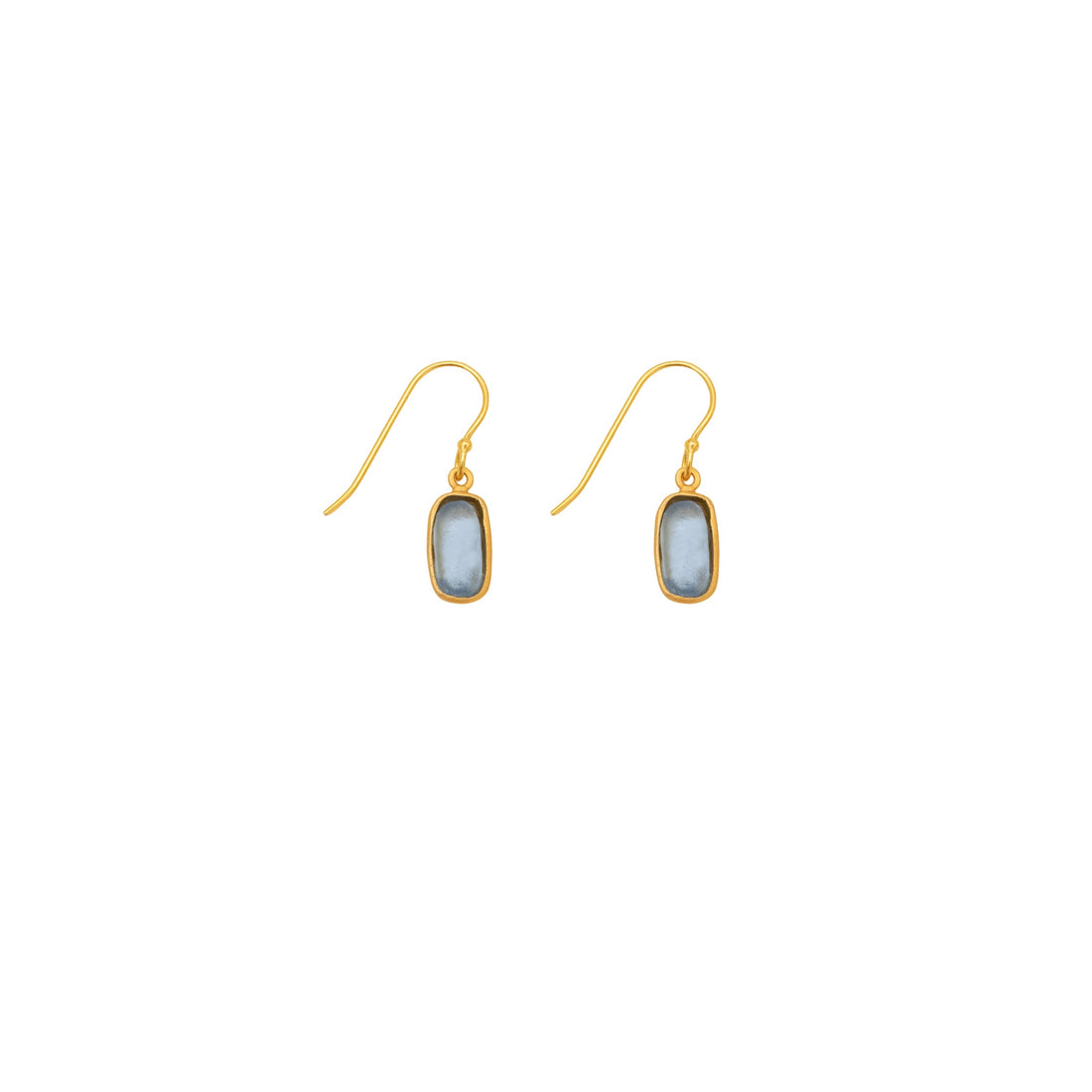 Geo Bubble Earrings | Light Blue