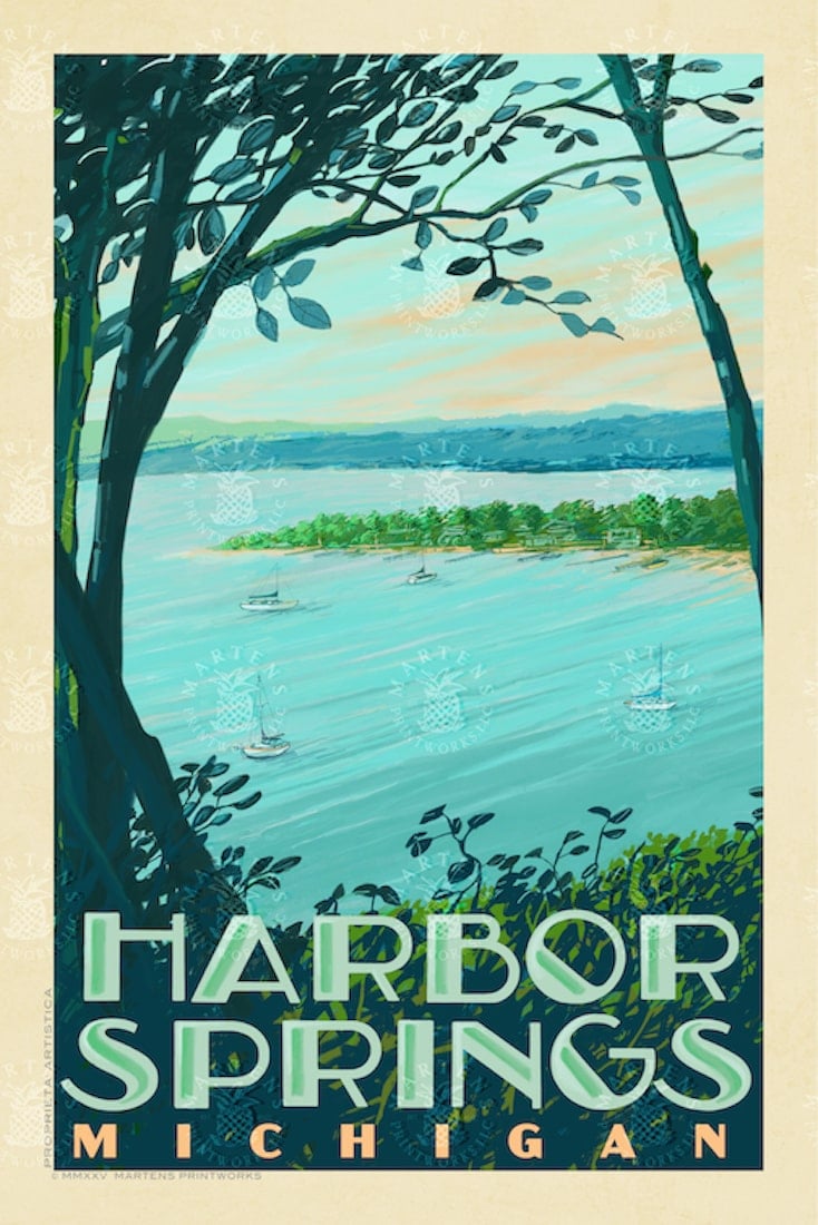 Harbor Springs Print | 11x14